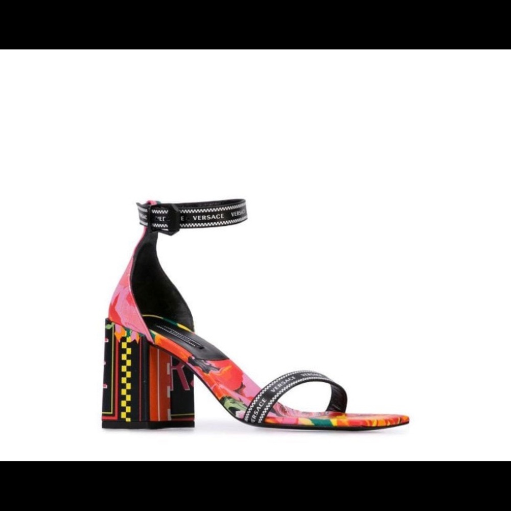 Versace Floralmania print Sandals